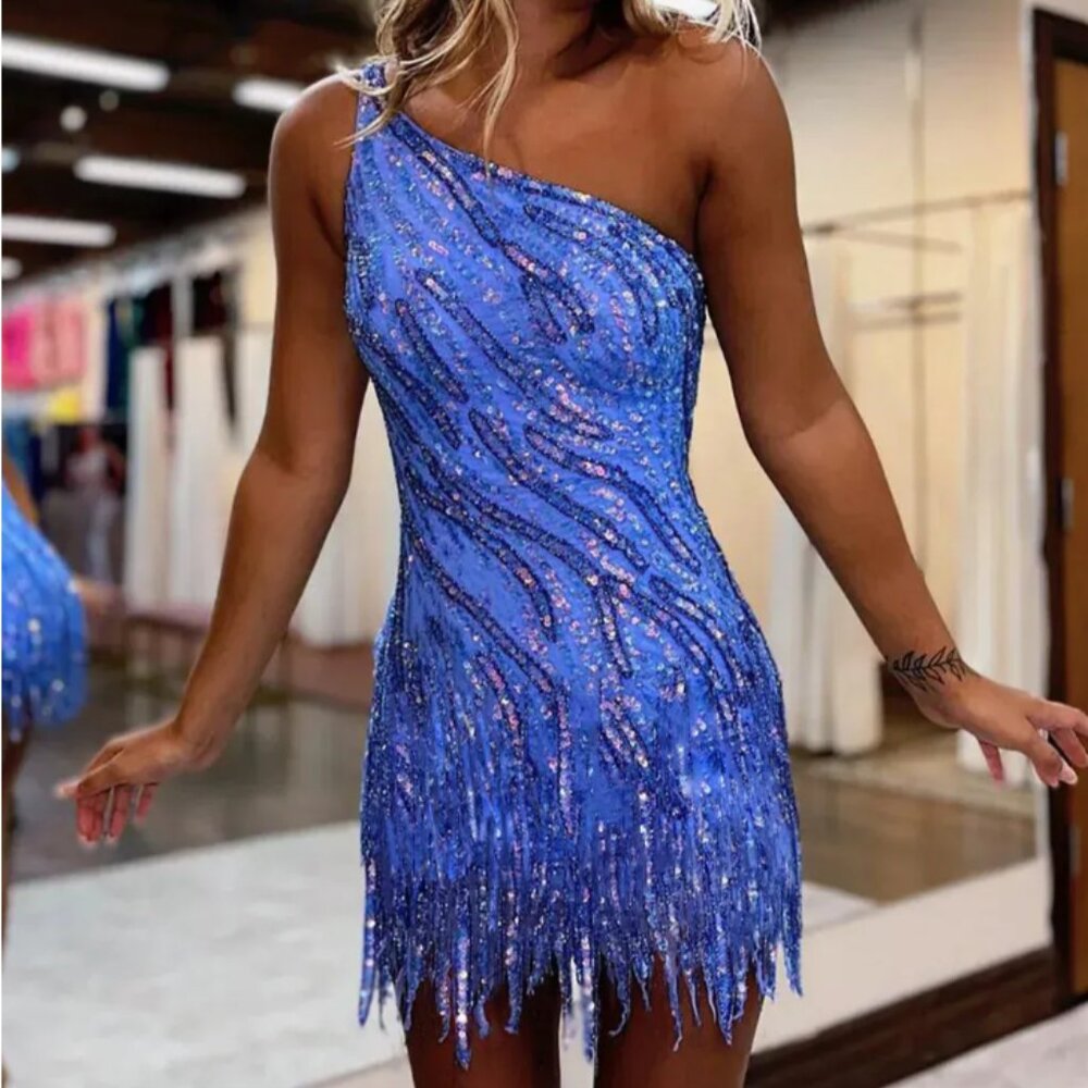 Ocean/Sea Inspired Hoco Dress- Hellymoon